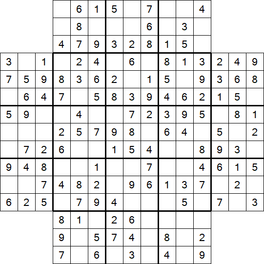 Flower Sudoku - Einfach