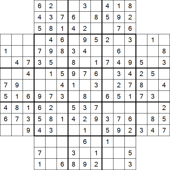 Flower Sudoku - Einfach