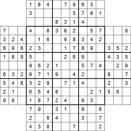 Flower Sudoku - Einfach