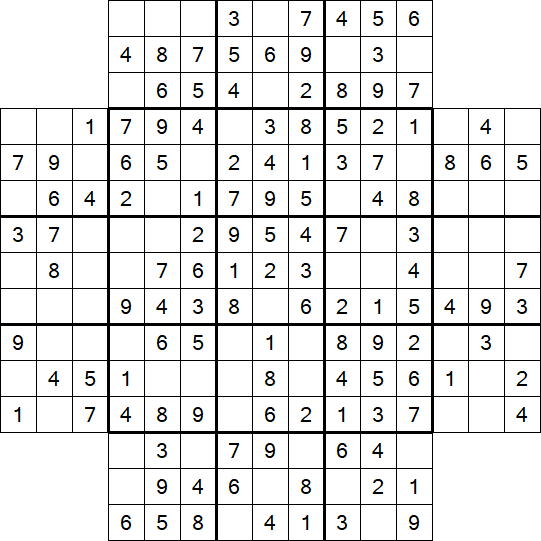 Flower Sudoku - Einfach