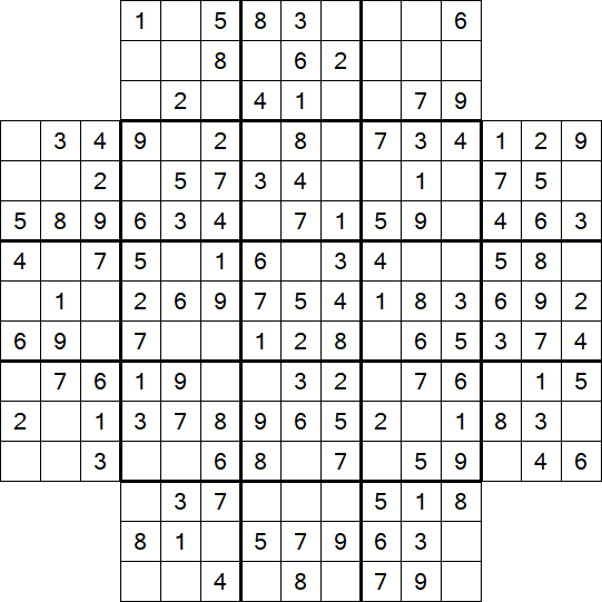 Flower Sudoku - Einfach