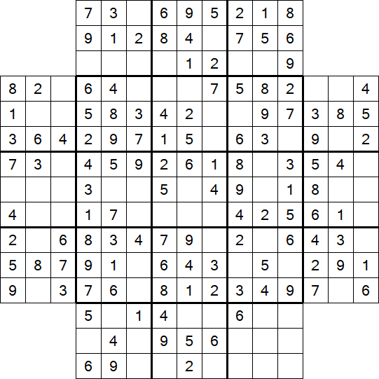 Flower Sudoku - Einfach