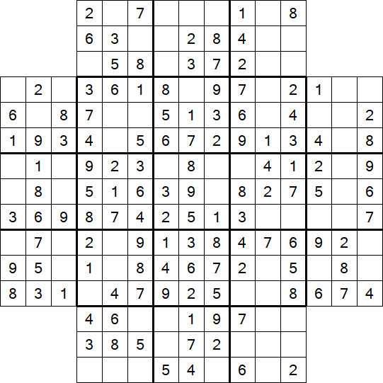 Flower Sudoku - Einfach