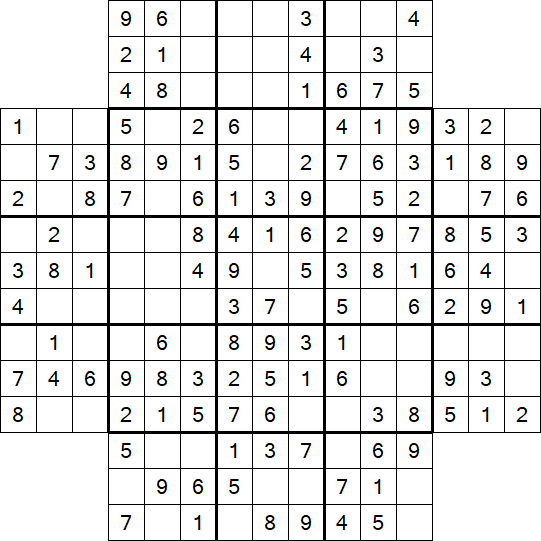 Flower Sudoku - Einfach