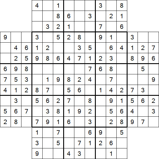 Flower Sudoku - Easy