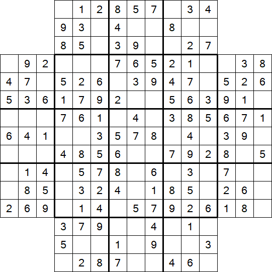 Flower Sudoku - Einfach