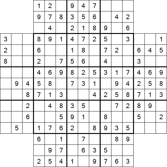 Flower Sudoku - Einfach