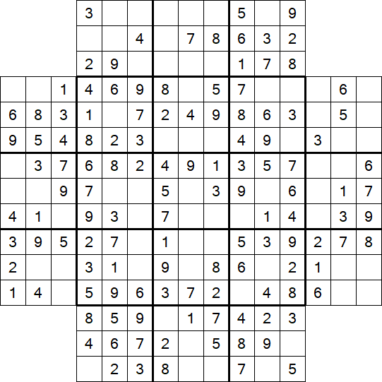 Flower Sudoku - Einfach