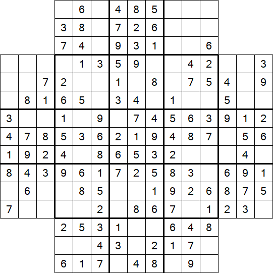 Flower Sudoku - Einfach