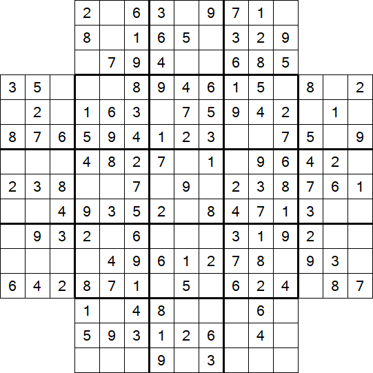 Flower Sudoku - Einfach