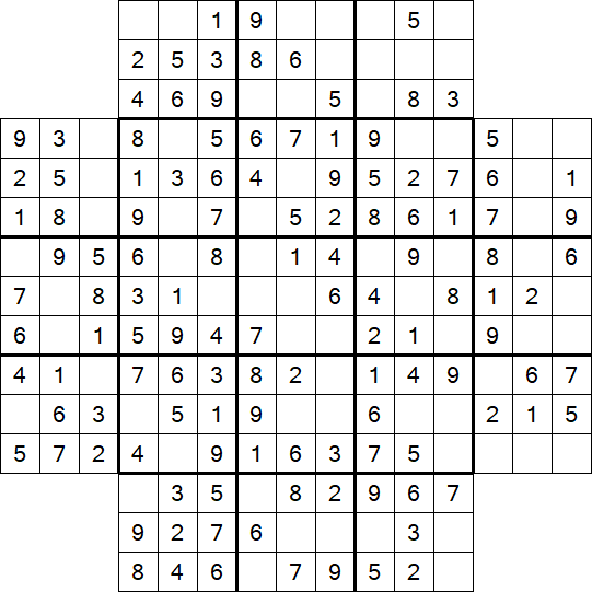 Flower Sudoku - Einfach