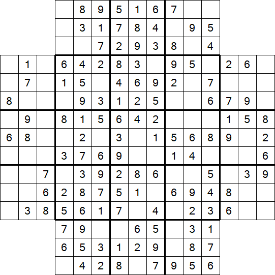 Flower Sudoku - Einfach