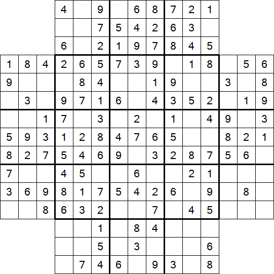 Flower Sudoku - Einfach