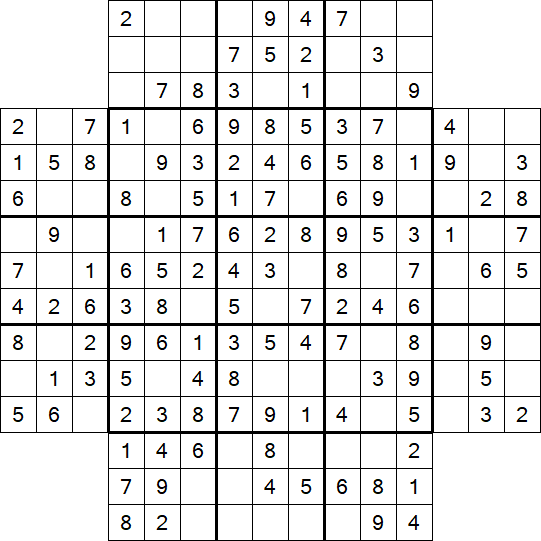 Flower Sudoku - Einfach