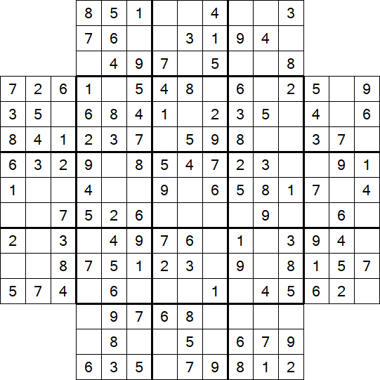 Flower Sudoku - Einfach