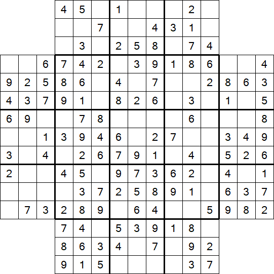 Flower Sudoku - Einfach