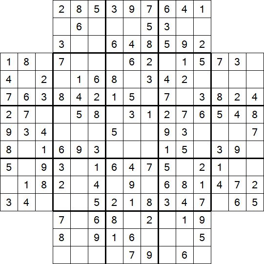 Flower Sudoku - Einfach