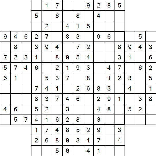 Flower Sudoku - Einfach