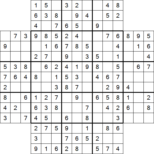 Flower Sudoku - Einfach