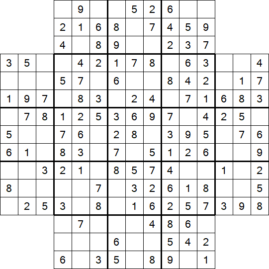 Flower Sudoku - Einfach