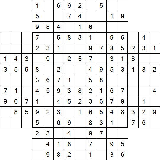 Flower Sudoku - Einfach