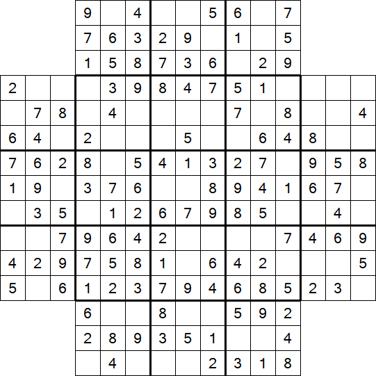 Flower Sudoku - Einfach