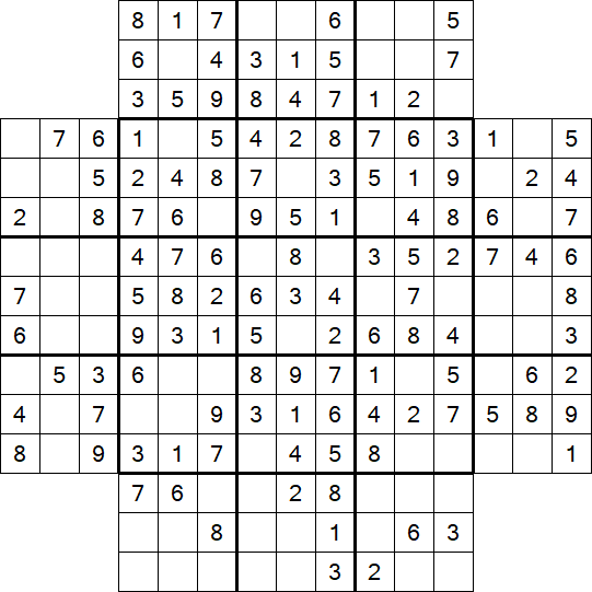 Flower Sudoku - Einfach