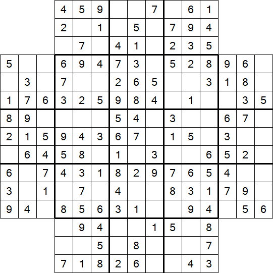 Flower Sudoku - Einfach