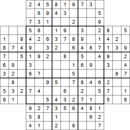 Flower Sudoku - Einfach