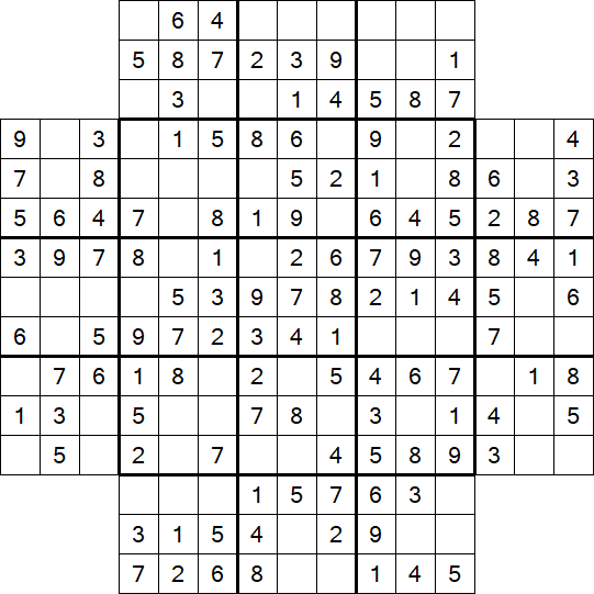 Flower Sudoku - Einfach