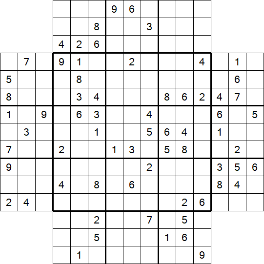 Flower Sudoku - Difícil