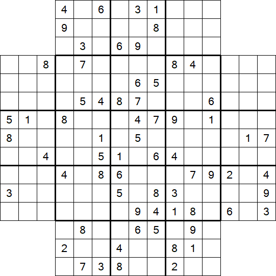 Flower Sudoku - Difícil