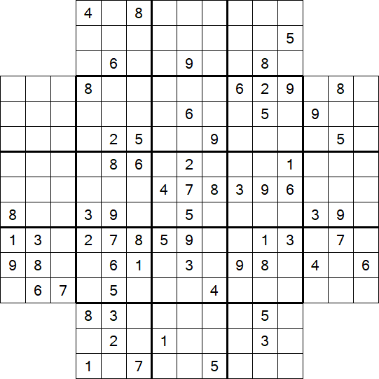 Flower Sudoku - Difícil