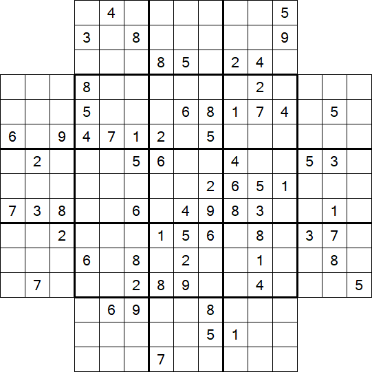 Flower Sudoku - Difícil