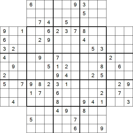 Flower Sudoku - Difficile