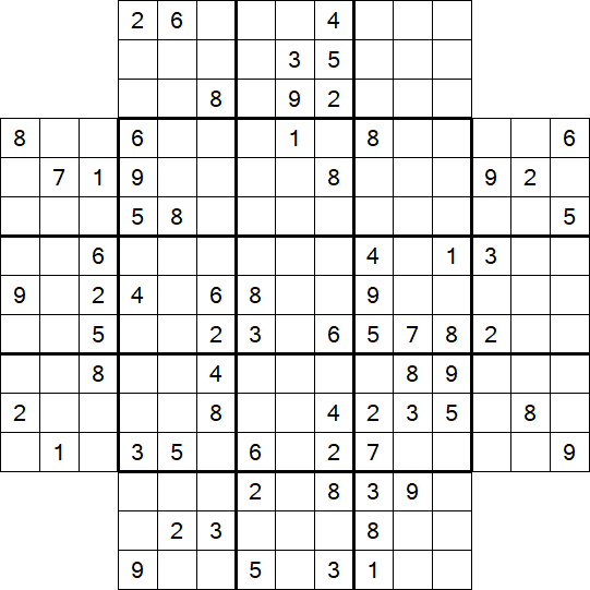 Flower Sudoku - Difficile