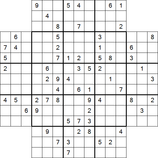 Flower Sudoku - Difficile