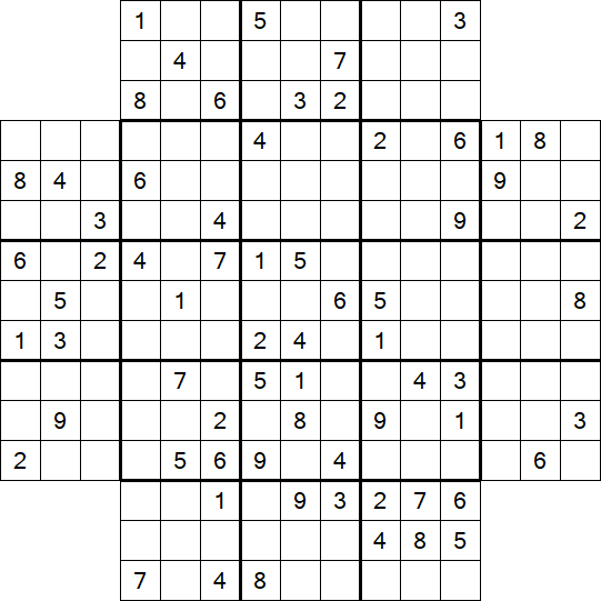Flower Sudoku - Difficile