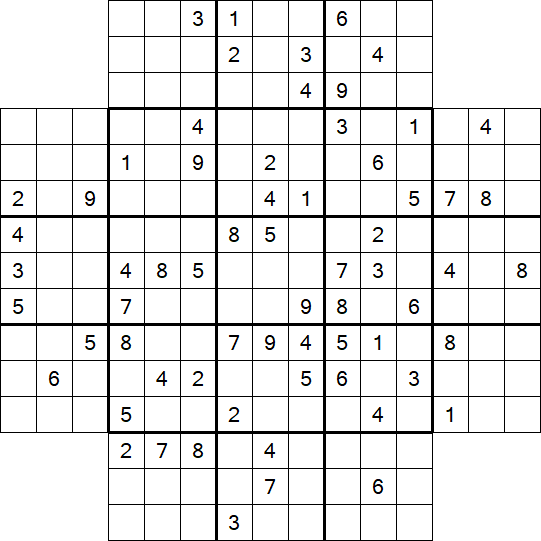 Flower Sudoku - Difficile