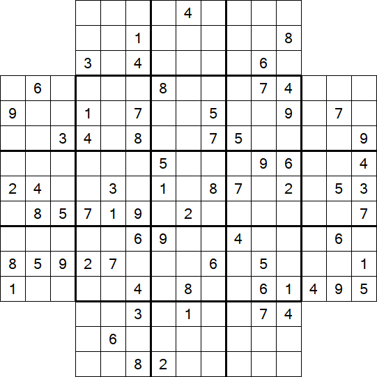 Flower Sudoku - Difficile