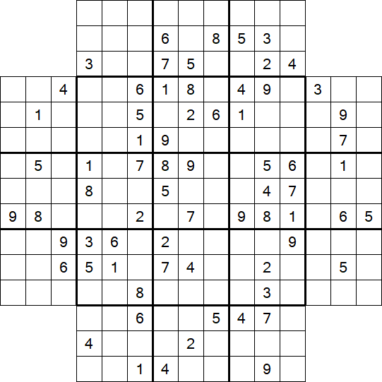 Flower Sudoku - Difficile