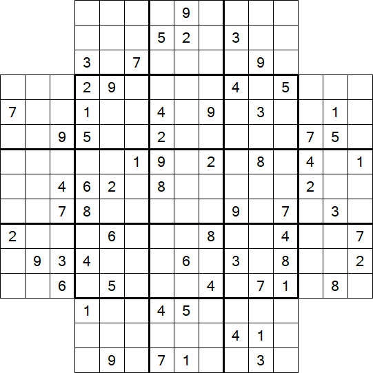 Flower Sudoku - Hard