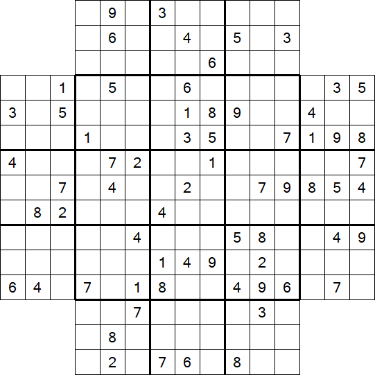 Flower Sudoku - Hard