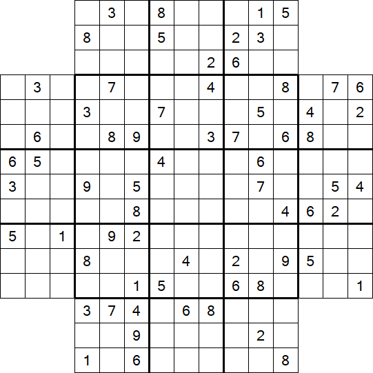 Flower Sudoku - Hard