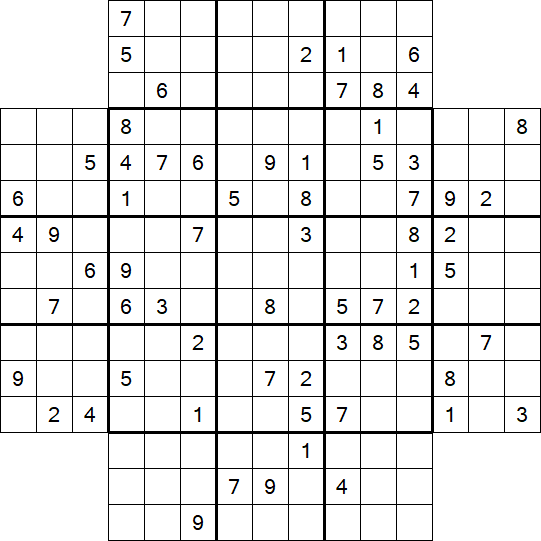 Flower Sudoku - Hard