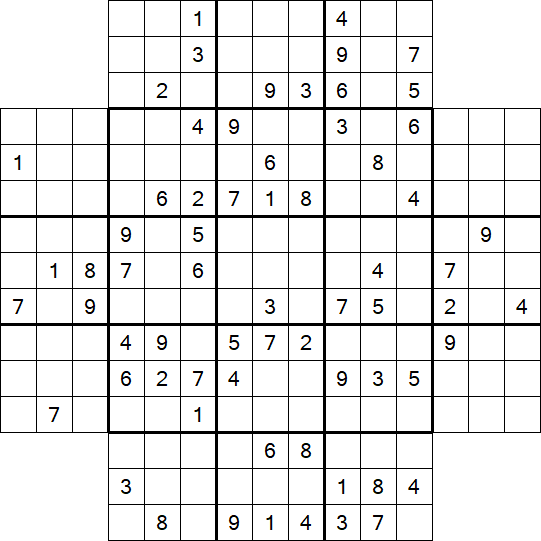 Flower Sudoku - Hard