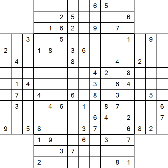 Flower Sudoku - Hard
