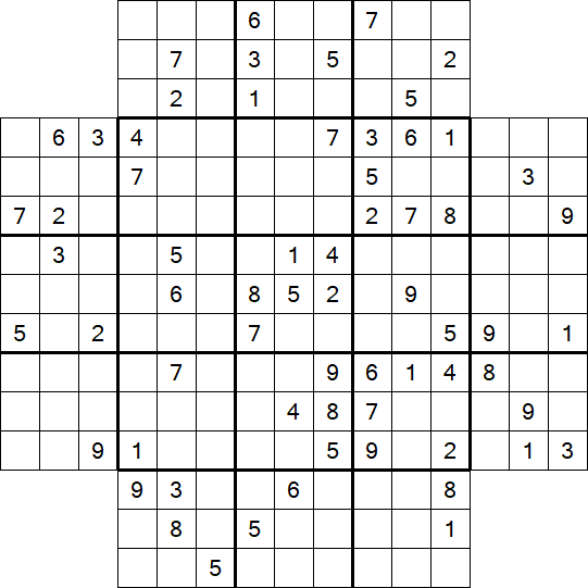 Flower Sudoku - Hard