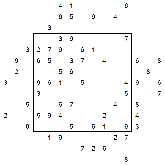 Flower Sudoku - Hard
