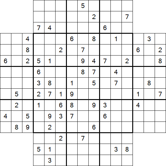Flower Sudoku - Hard